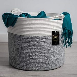 Large Cotton Woven Rope Basket