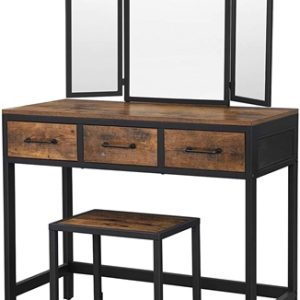 Farmhouse Vanity Writing Table Set