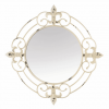 Antique White Fleur-de-lis Mirror