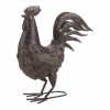 Brown Rooster Figurine Statue