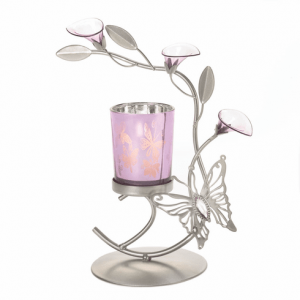 Butterfly Lily Candle Holder