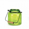 Farmhouse Green Jar Candle Lantern