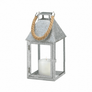 Large Galvanized Farmhouse Lantern