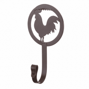 Country Rooster Iron Wall Hook