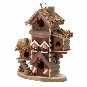 Cute Rustic Gingerbread Bird House