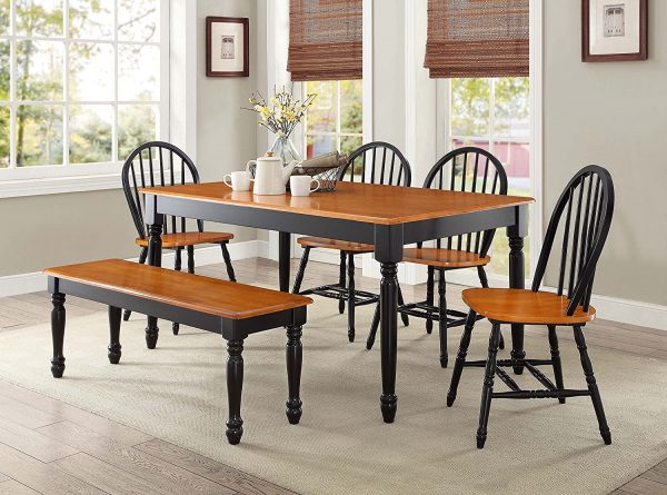 Classic farmhouse table and chairs