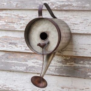 Rustic Watering Can Bird House